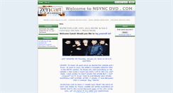 Desktop Screenshot of nsyncdvd.com