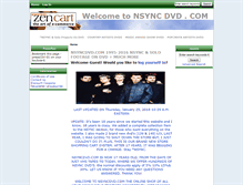 Tablet Screenshot of nsyncdvd.com